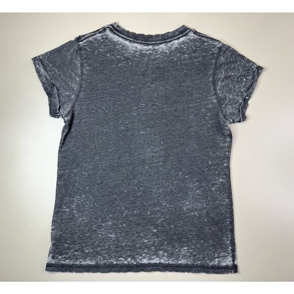 Coors Womens Rodeo Bull Tee S Gray Recycled Karma Western Punchy Cowgirl Boho - Picture 10 of 11